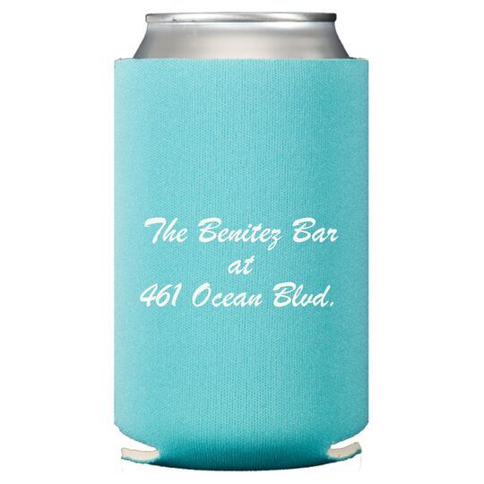 Any Text You Want Collapsible Koozies
